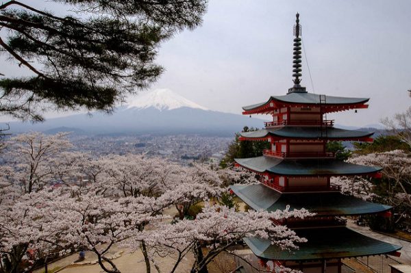 Chureito Pagoda, Fuji Five Lakes