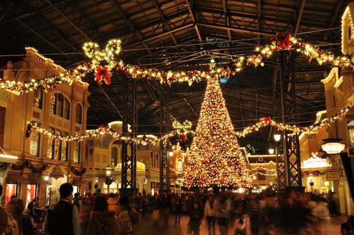 Weihnachten in Tokio Disneyland