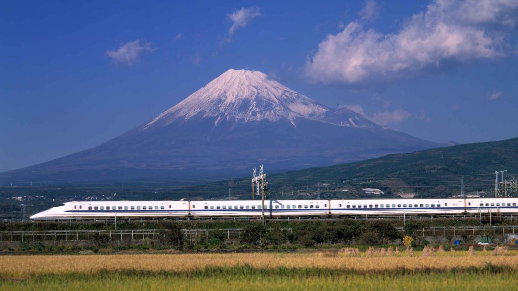 Fuji bullet train