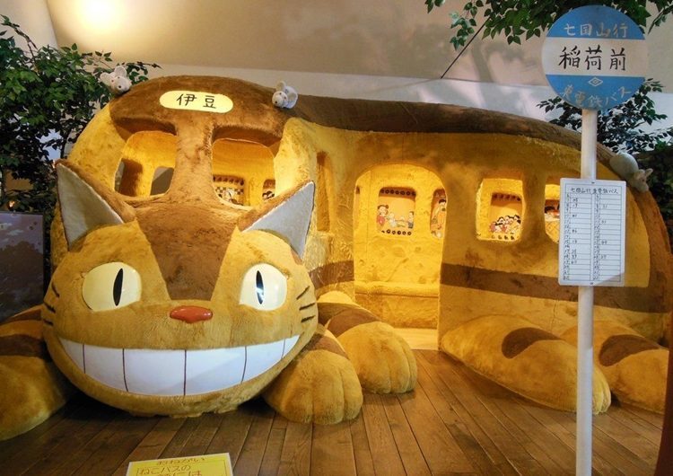 Chat-bus au musée du Studio Ghibli