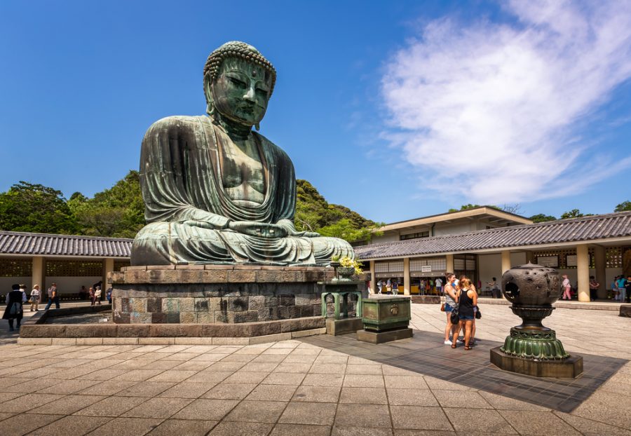 The Giant Buddha at Kamakura