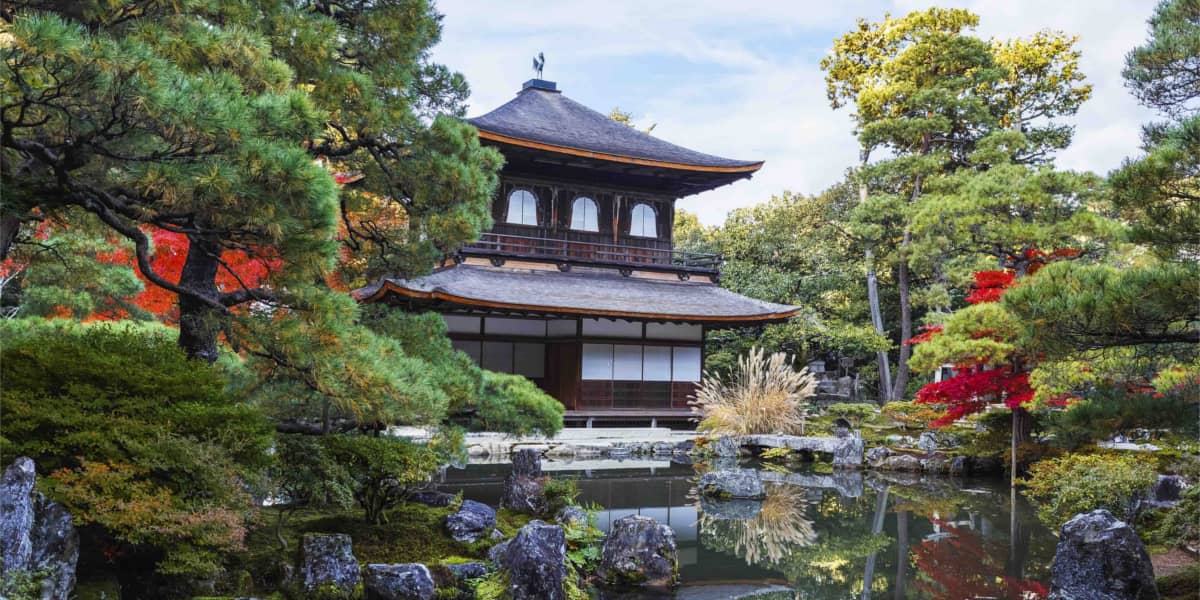 Gingakuji Temple, the Silver Pavillion, Kyoto