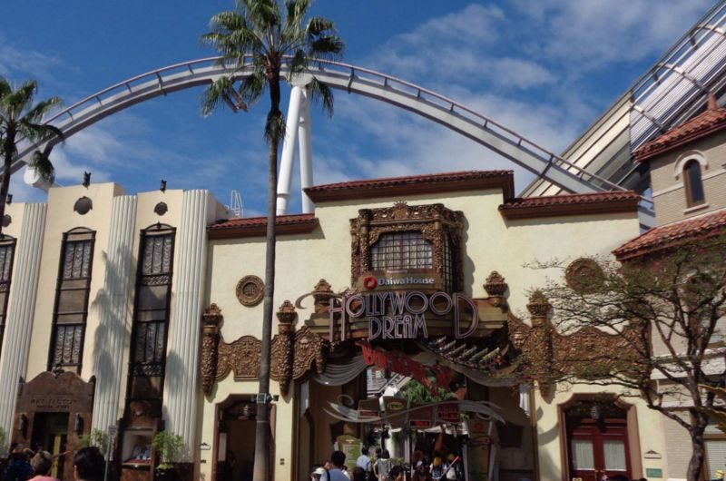 The Hollywood Dream Roller Coaster in Universal Studios Japan