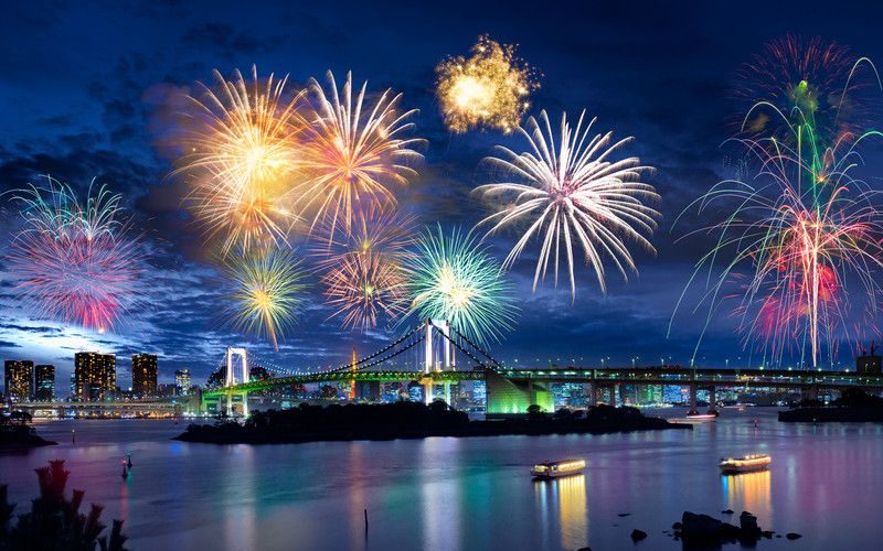 Hanabi, feux d'artifice japonais