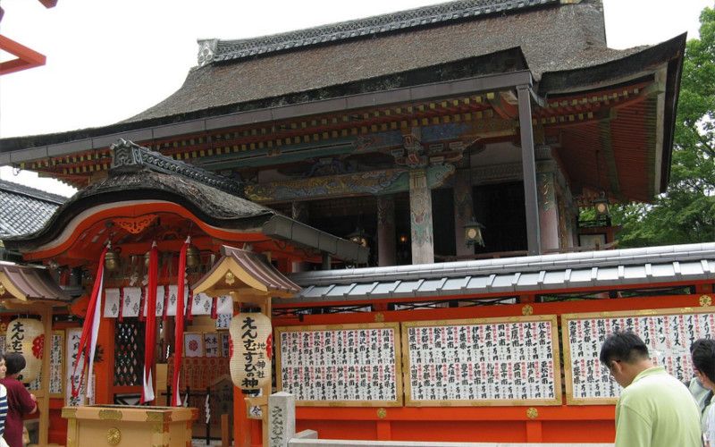 Jishu Temple in the Kiyomizu-dera grounds