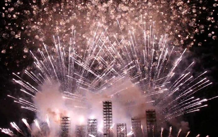 Kachimai Fireworks Festival - Hokkaido