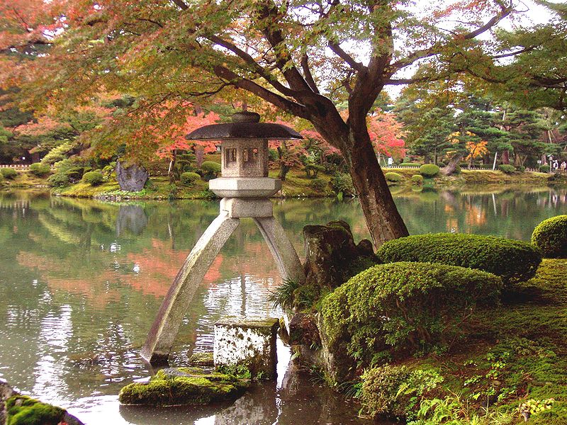 Kenrokuen Garden at Kanazawa