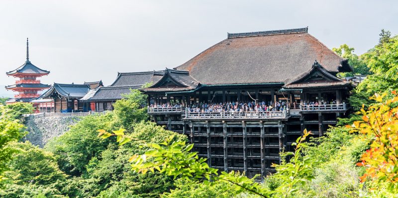 Kiyomizudera is one of the most celebrated temples of all Japan