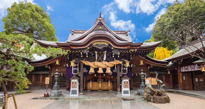 Kushida Shrine in Fukuoka