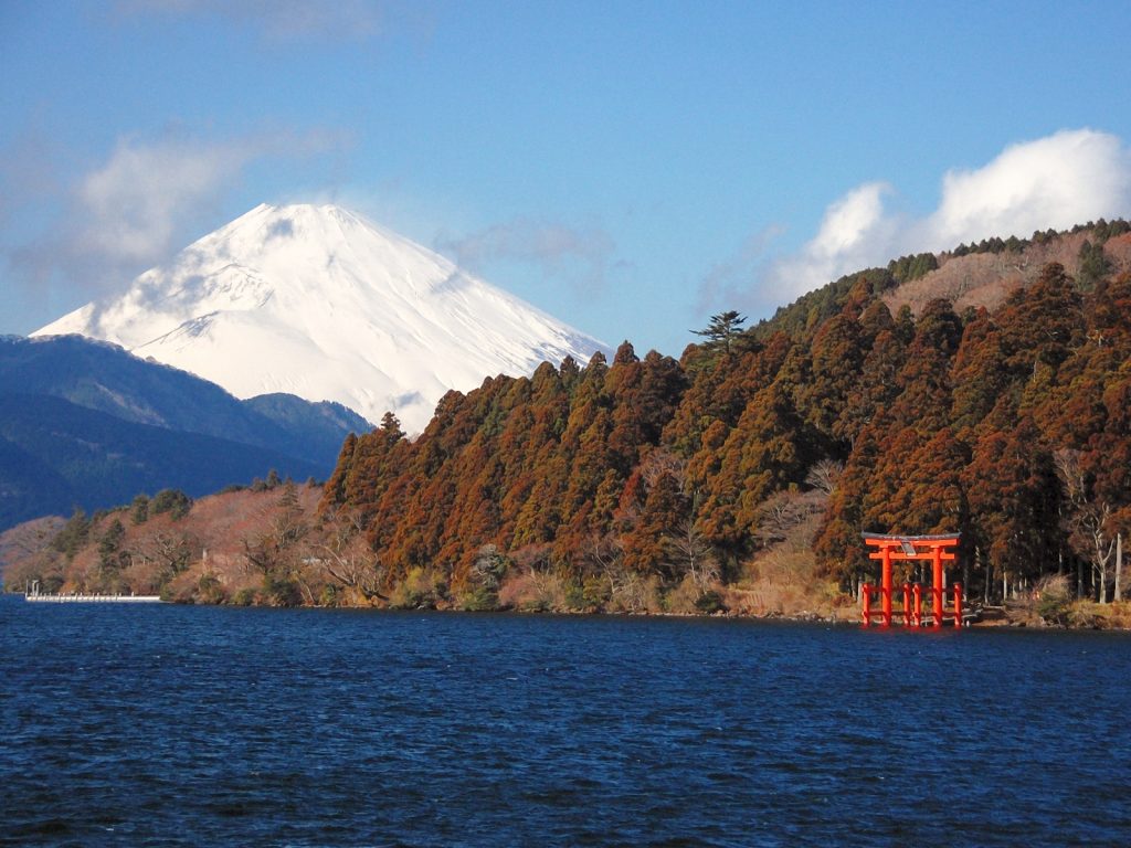 LakeAshi and Mt Fuji Hakone