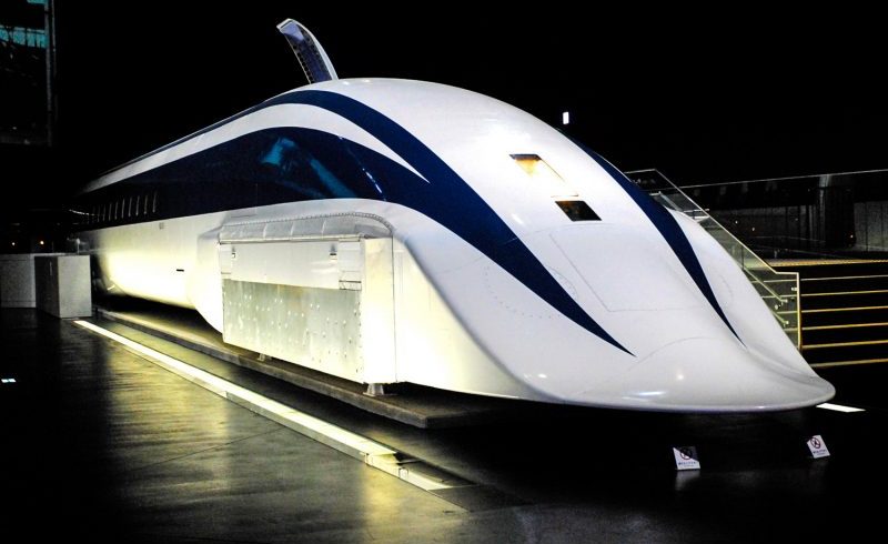 Maglev bullet train prototype