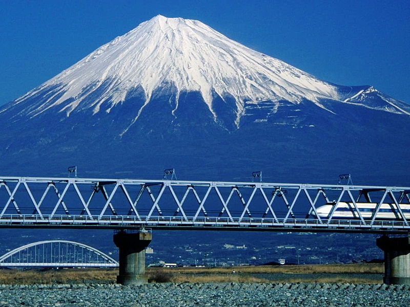 Mont Fuji et Shinkansen