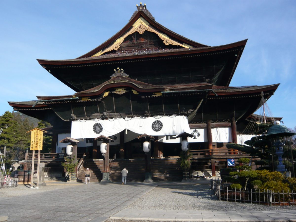 Zenkoji shrine in Nagano