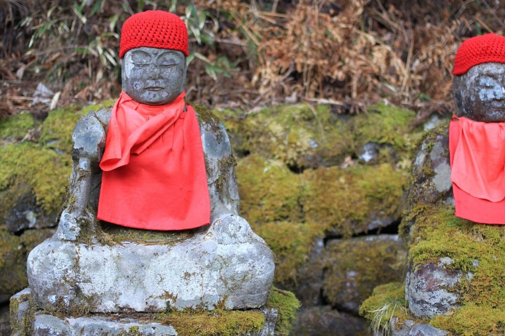  Statues Jizo de Nikko