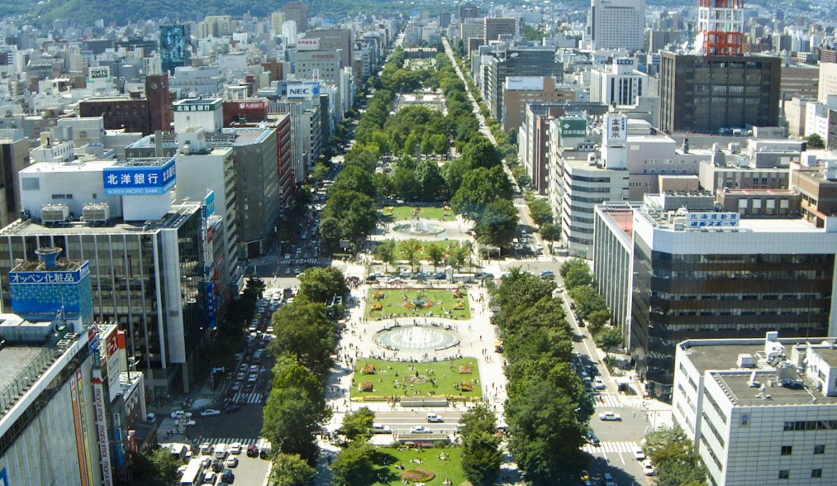 Odori Park in Sapporo