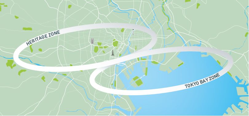 Heritage Zone y Tokyo Bay Zone: plan de sedes olímpicas