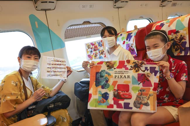 pixar shinkansen passengers