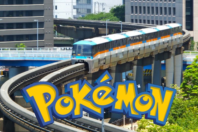 Nuevo monorraíl de Pokémon entre Tokio y Haneda