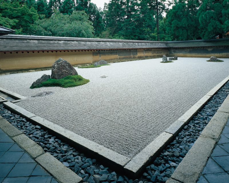 ryoanji temple zen garden