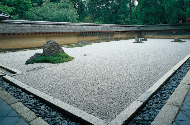 ryoanji temple zen garden