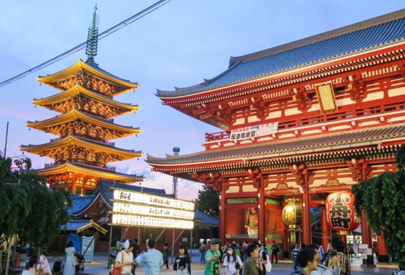 Pagode et sanctuaire Senso-ji