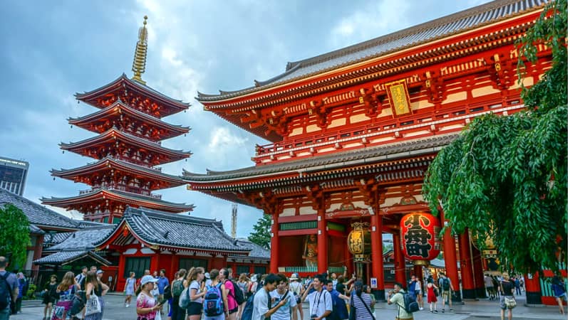 pagode du temple Sensoji