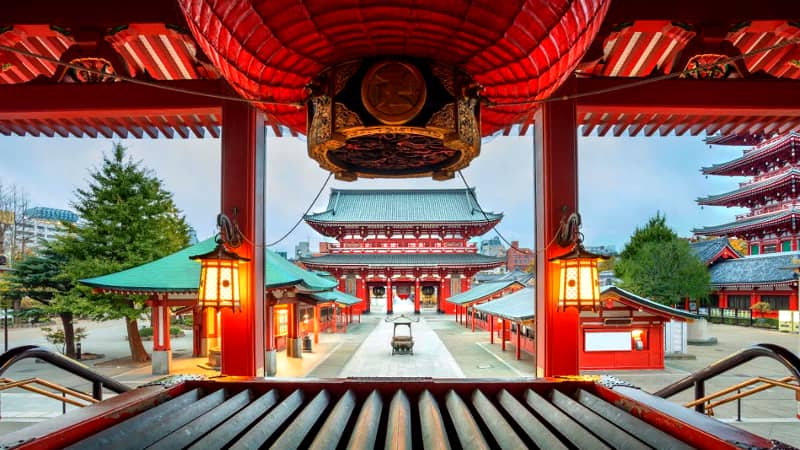 Le temple Sensoji, le plus vieux temple de Tokyo