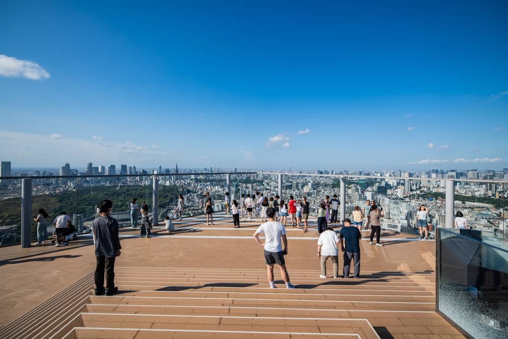 Descubre el mirador Shibuya Sky