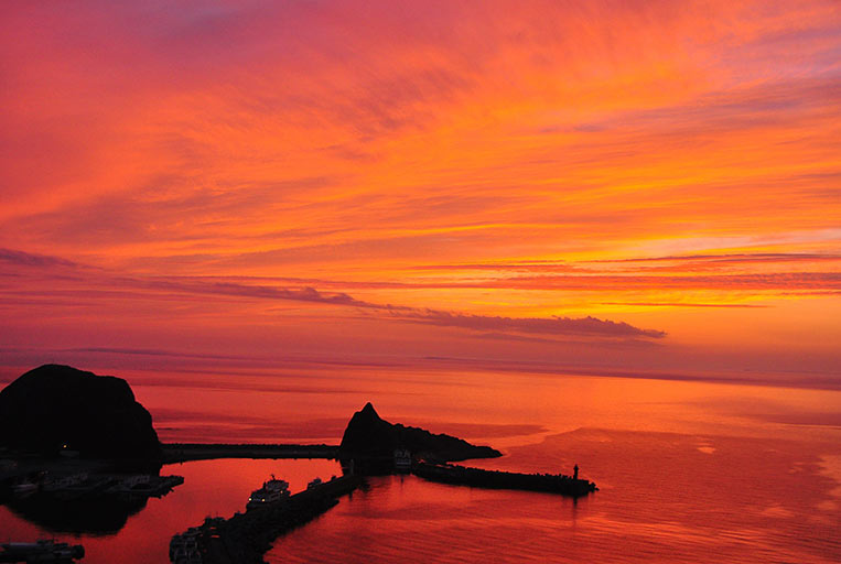 coucher du soleil cap Puyuni