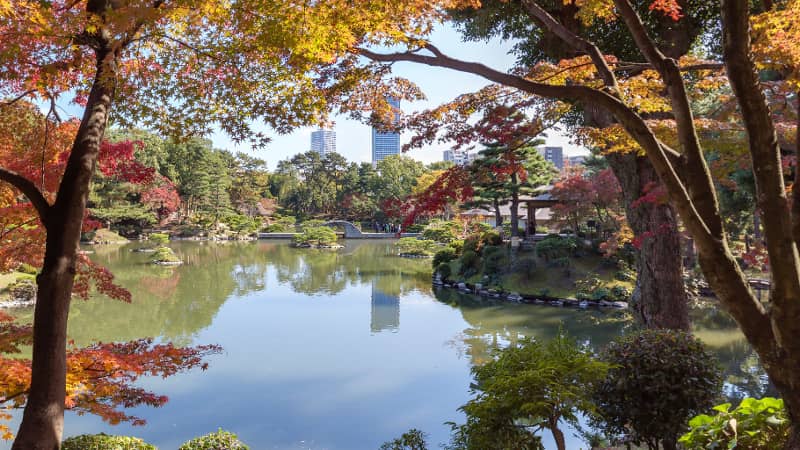 Jardin Shukkeien à Hiroshima