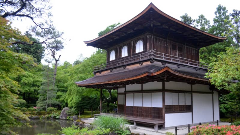 Silver pavilion gingakuji