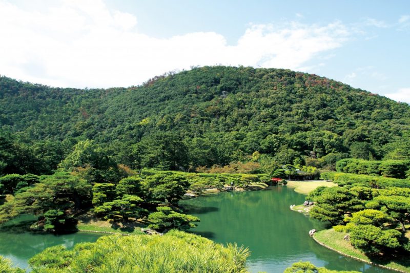 Jardins Ritsurin à Takamatsu