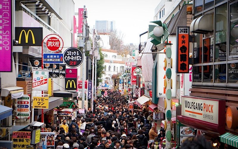 Takeshita Dori, Harajuku