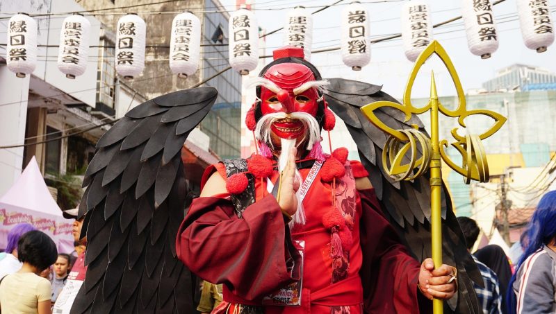 Tengu (chien sacré) est une créature légendaire de la tradition folklorique japonaise