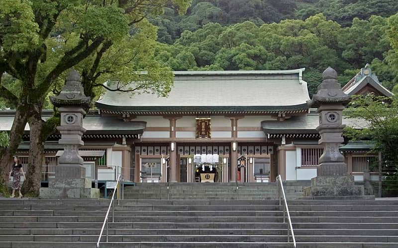 terukuni jinja shrine kagoshima