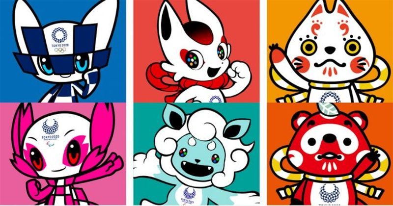 Tokyo 2020 Olympics mascots finalists