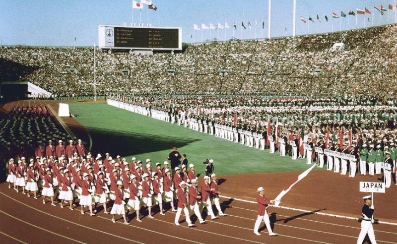 1964 Olympics opening ceremony