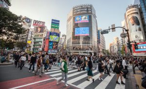 Shibuya crossing (Tokyo)