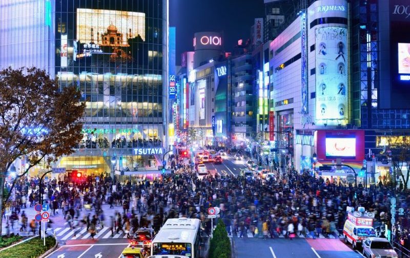 Shibuya Station crossing