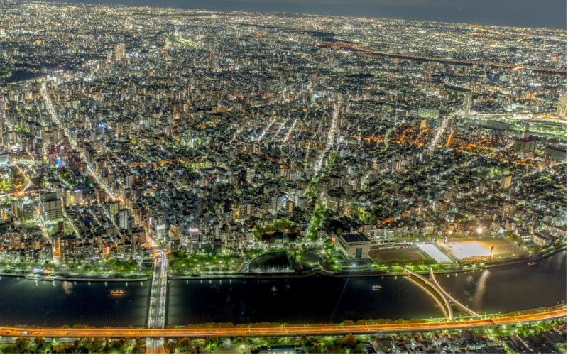 View from Tokyo Skytree