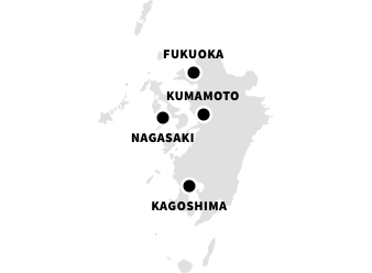 Kyushu map