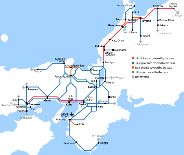 kansai hokuriku map