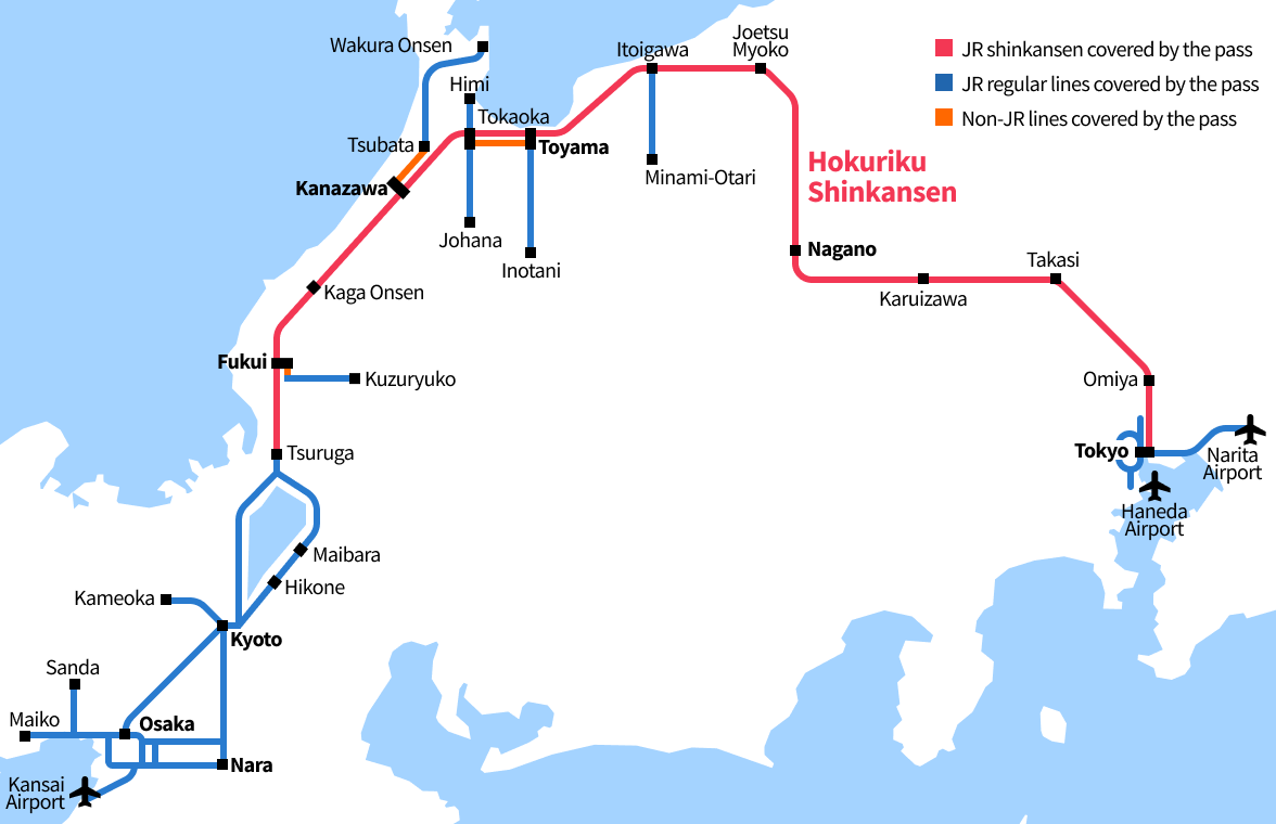 mappe del hokuriku arch pass