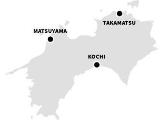 Shikoku map